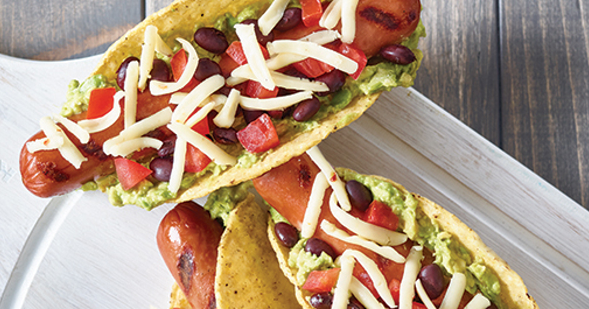 Smoked Havarti Taco Dogs Arla Foods dairy product provides you with