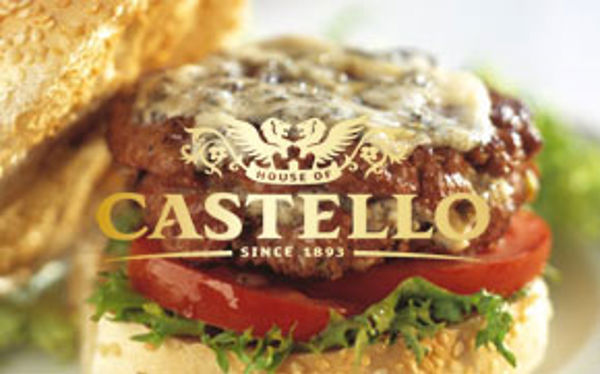 Castello blue cheese burger