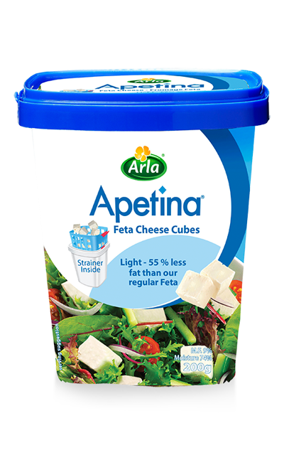 Feta Cubes- Light 200g