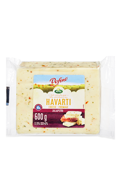 Havarti danois jalapeño, 600 g